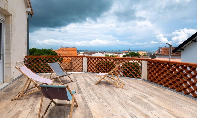 Saint-Trojan-les-Bains Villa | F Propriété spacieuse à Saint Trojan Vue mer