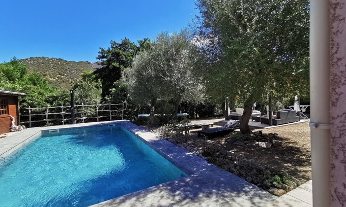 Oletta Apartment | F3 Dans Villa Zencorse Avec Piscine 4km Plages