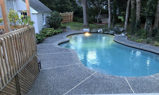 Falmouth House | Fabulous 5-bedroom Home with gunite pool central a/c so close to Racing Beach