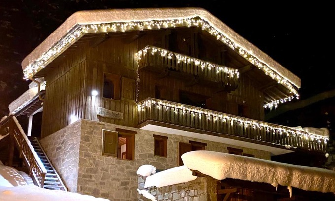 Bellentre Ski Chalet | Fabulous chalet La Plagne - ski in-ski out - Sauna with Mont Blanc view