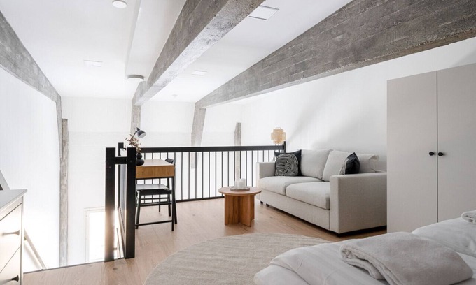 Tampere Apartment | Fabulous Modern Top Floor Loft Apartment in Pyynikki