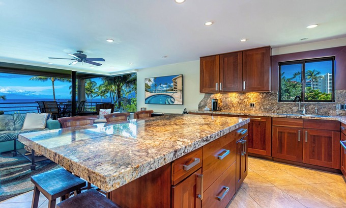 Wailea Condo | Fabulous Ocean Views, Steps From Polo Beach, Luxury 2 Bed 2 Bath