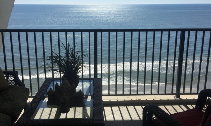 Myrtle Beach Condo | Fabulous OCEANFRONT! Brigadune: Big-Beautiful and Private! W&D! 10% OFF NOW!