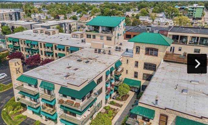 Grand Haven Condo | Fabulous unique downtown adventure plus boardwalk-beach and lighthouse 2.4 m