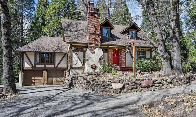 Mount Shasta House | Falconhurst Estate a Tudor Manor in Mt. Shasta