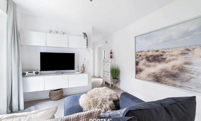 Emmelsbull Apartment | Falkenstern - for 4 persons, 30 min from Sylt, idyllic and absolutely quiet