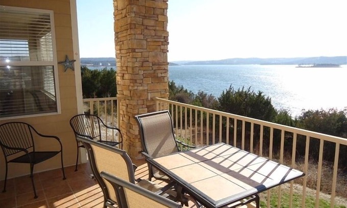 Hollister Condo | Fall Dates open! Luxury Lakefront Condo! 2 King Beds/2 New Baths, What A View!