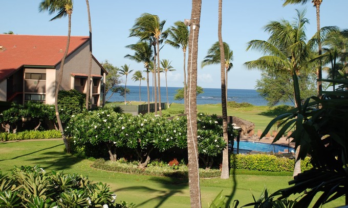 Kihei Condo | Fall Sale! Oceanfront/Ocean view condo in S. Maui,Free A/C, Wifi, Parking, Pool!