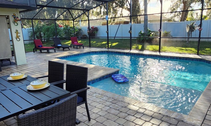 Florida Shores House | Family Friend House with Salt Water Pool - Close to Daytona & New Smyrna Beach