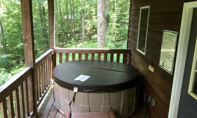 Elkin Cabin | Family-Friendly Cabin with Private Hot Tub near Charlotte, North Carolina