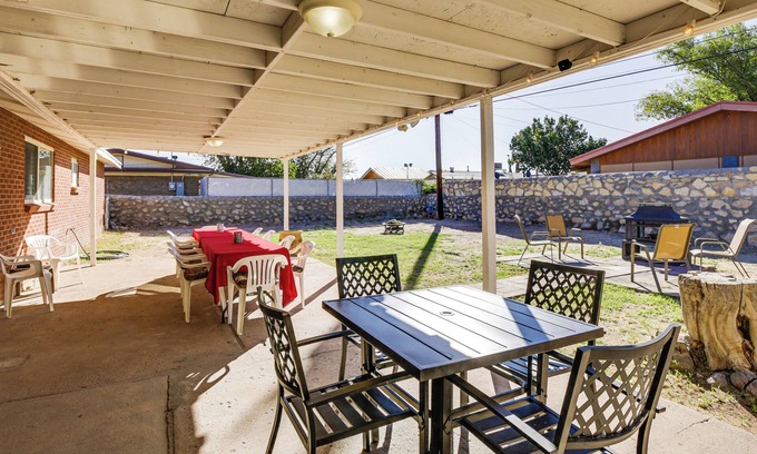 Biggs Field House | Family-Friendly El Paso Home Near Parks & Malls!