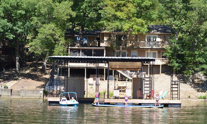 Lake Ozark House | Family Friendly Lake Home, Private Boat Dock, Lake Ozark