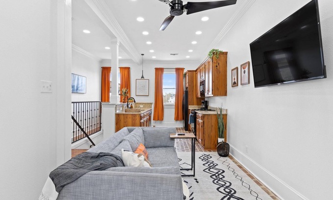Mid-City Apartment | Family-Friendly Mid-City Home: Exclusive 2BR, 1BA, Private Balcony - Furry Friends Welcome!