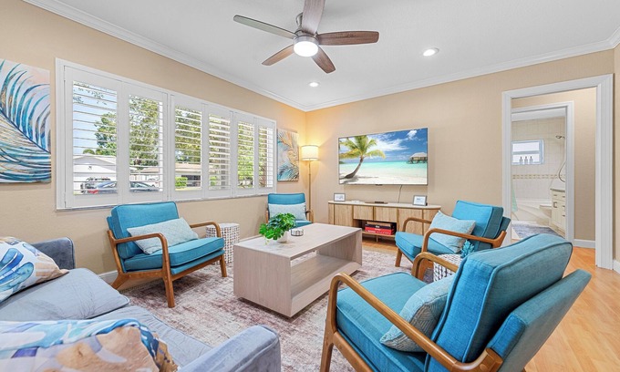 Survey Creek House | Family Fun - Pool - Game Room - Near Chase Stadium