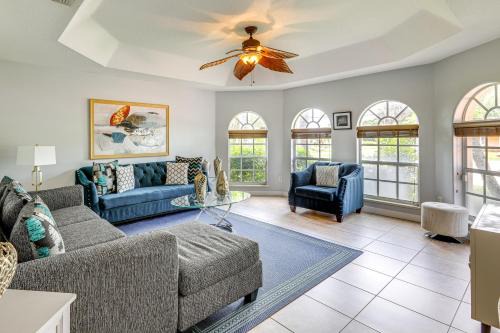 Port Saint Lucie House | Family Home in Port St Lucie with Furnished Pergola!