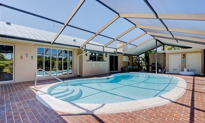 Port Saint Lucie House | Family Home w/Pool, Dining Room, and Golf View