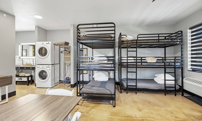 Pacific Hotel | Family suite with full kitchen and laundry on the second floor of The Landing Hub Boutique Hotel