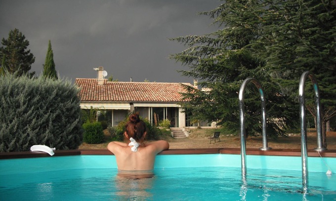 Banon House | FAMILY VILLA with private swimming pool, on huge wooded grounds