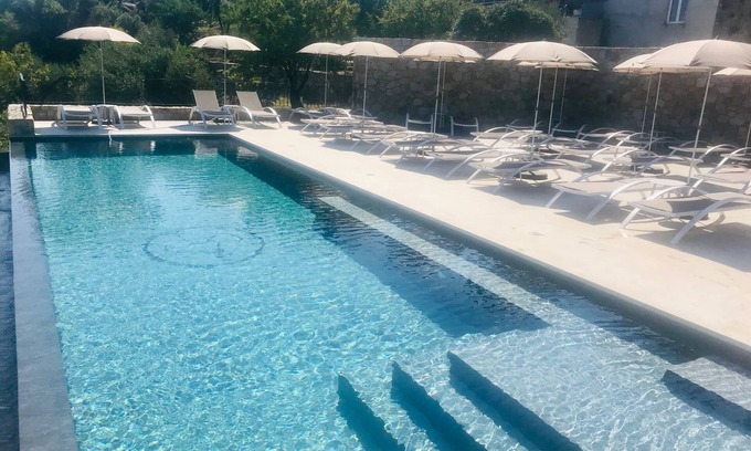 Santa-Reparata-di-Balagna Apartment | Fantastic apartment with sea view, pool and private terrace