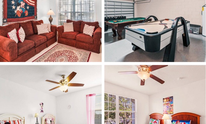 Highgate Park House | Fantastic 4 Bedroom In Gated Community with Private Pool and Games Room Minutes to Disney