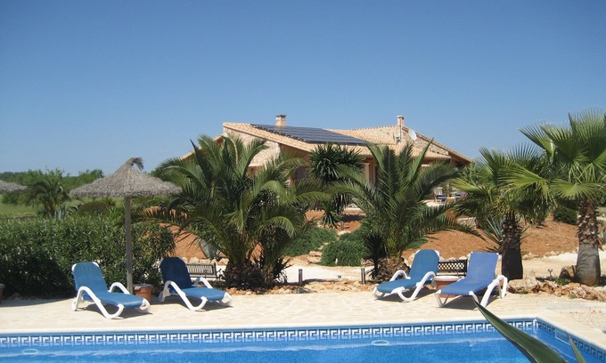 Santanyi House | Fantastic foresight, idyllic quiet, with pool and upscale amenities