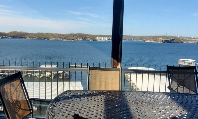 Lakeland Condo | FANTASTIC MAIN CHANNEL VIEW from Renovated Waterfront 3BR/2BA Top Floor Condo