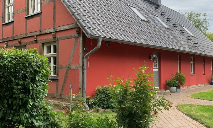 Reinberg Apartment | Farm cottage with terrace and fireplace near Stahlbrode