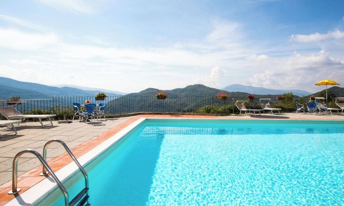 Dicomano Other | Farmhouse 'Universal Harmony - Usignolo' with Mountain View, Shared Pool and Wi-Fi