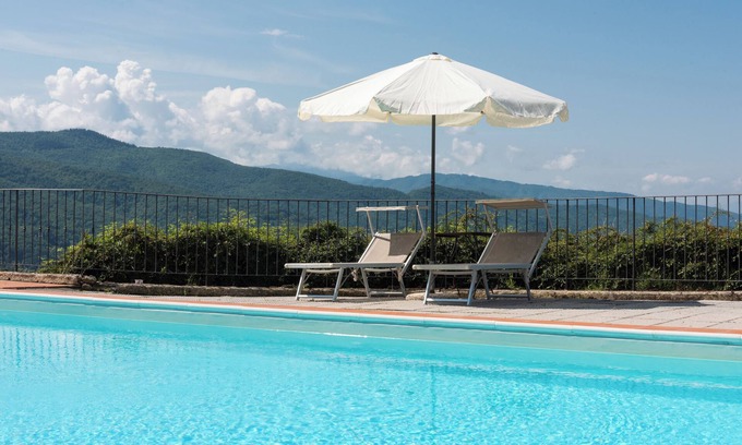 Dicomano Other | Farmhouse 'Universal Harmony - Nibbio' with Mountain View, Shared Pool and Wi-Fi