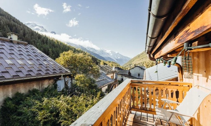 Argentiere House | Farmhouse with 4 bedrooms 4 bathrooms private parking sauna terrace