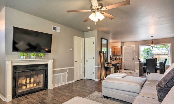 Fayetteville House | Fayetteville Home w/ Patio - 3 ½ Mi to Downtown