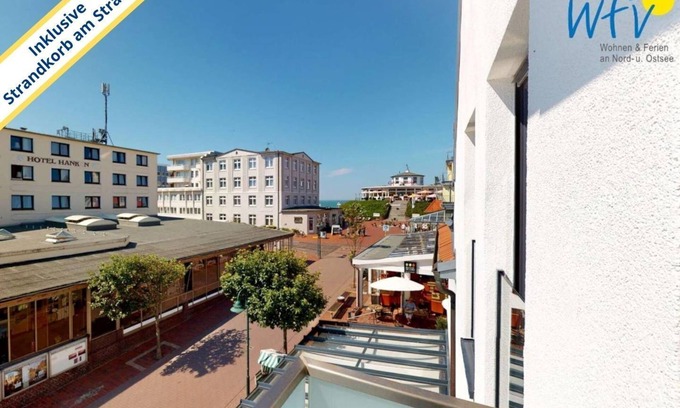 Wangerooge Apartment | Feel-good vacation with your own beach chair on the beach