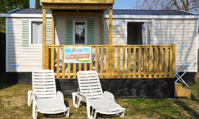 Manaccora House | Ferienanlage Manacore Mobilehome Happy Premium With Seaview Hillside für 7 Personen