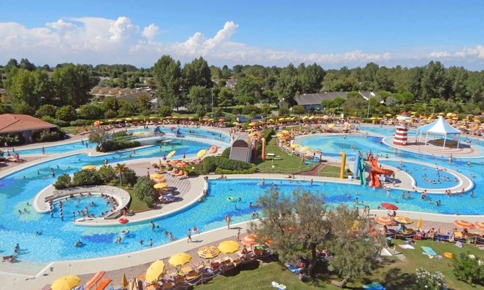 Torre di Fine House | Ferienanlage Pra Delle Torri Mobilehome Joy für 5 Personen