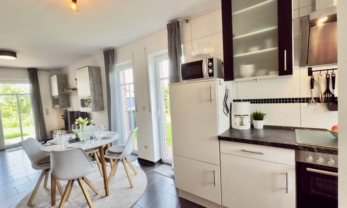 Wangerland House | Ferienhaus Küstenliebe 75qm, 5 Personen in Hooksiel mit Hund
