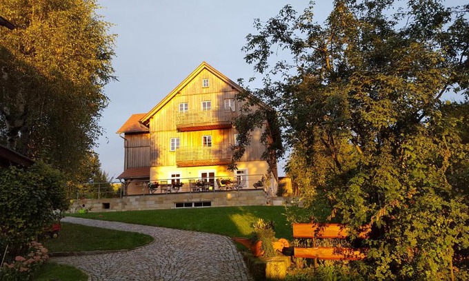Hinterhermsdorf Apartment | Ferienhaus Winterbergblick, Sächsische Schweiz
