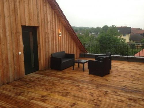 Dipperz Apartment | Ferienhof Dipperz Wohnung mit großer Dach-Terrasse