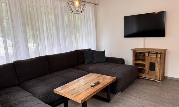 Reinhardtsdorf-Schoena Apartment | Ferienwohnung "zwillingsstiege", 2 Schlafräume - Ferienhaus Barbarine