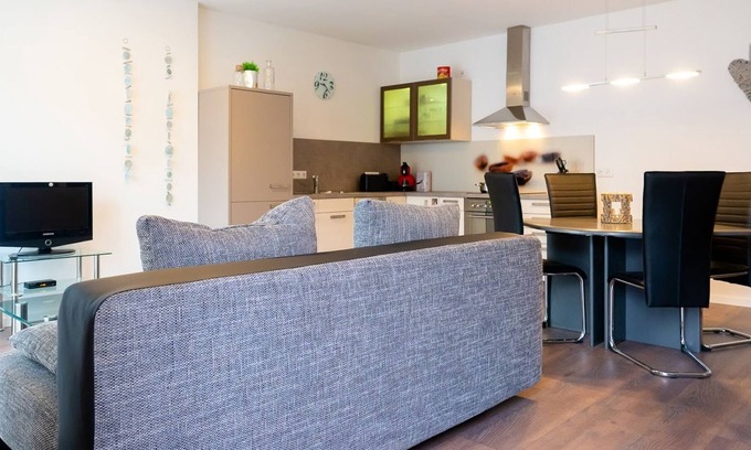 Waldulm Apartment | Ferienwohnung 46qm, 1 Schlafzimmer mit Fußbodenheizung für max. 2 Personen