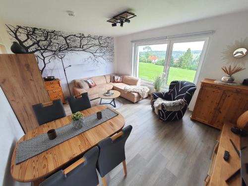 Hohegeiß Apartment | Ferienwohnung Auszeit-Wiesenblick