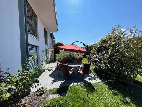 Ludwigshafen Apartment | Ferienwohnung mit Terrasse und Garten in Seenähe
