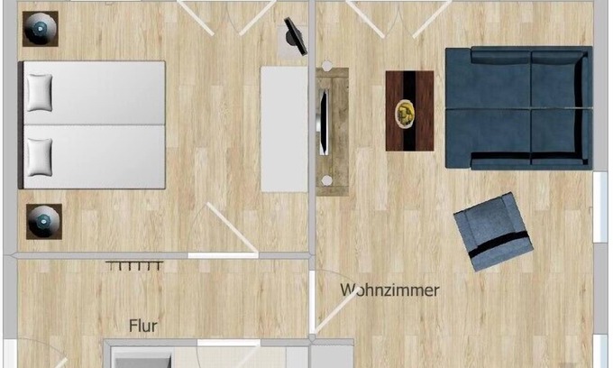 Flintsbach A. Inn Apartment | Ferienwohnung Typ B ca. 65 qm mit Balkon Oder Terrasse bis Vier Personen