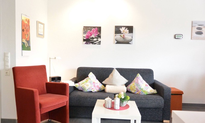 Norddeich Apartment | Ferienwohnung Amelie im Erdgeschoss, 2 Schlafzimmer, Wohnfläche 54 m², 3 Pers