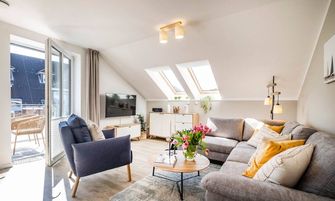 Busum Apartment | Ferienwohnung für 3 Personen in Zentrumsnähe