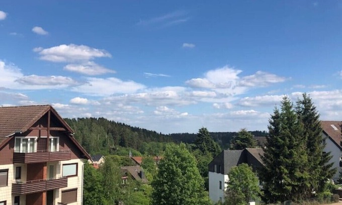 Braunlage Apartment | Ferienwohnung Harzwiese Ruhig Zentral mit Ausblick