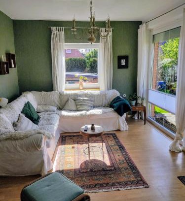 Papenburg House | Ferienwohnung Haus Papenburg Garten Parkplatz Nordsee