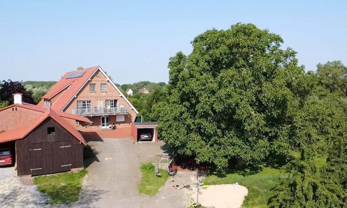 Krautsand Apartment | Ferienwohnung Obsthofblick - Obsthofblick