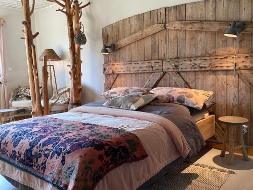 Oberdorla House | Ferienwohnung Rosen-Holz, Ruhe und Entspannung im Dorf