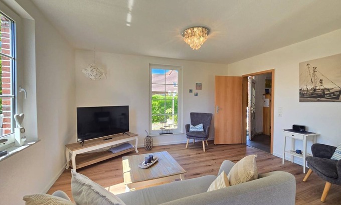 Neßmersiel Apartment | Ferienwohnung Schlickwanderer Groß - Herzlich Willkommen in der Ferienwohnung Schlickwanderer Groß!