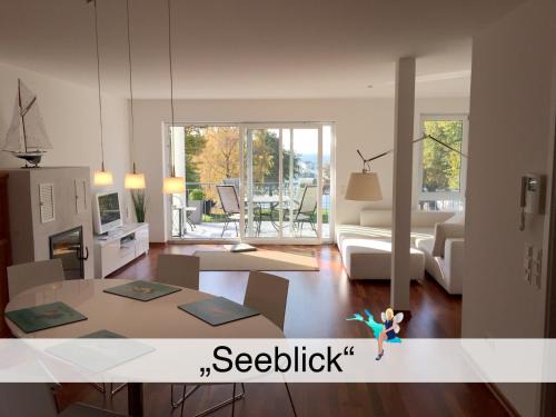 Nonnenhorn Apartment | Ferienwohnung Seeblick - exklusive Wohnung in erster Reihe mit Balkon und Seeblick